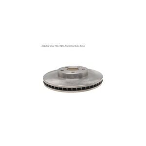 ACDelco‎ 18A1104A Front Disc Brake Rotor GM 19241811 Silver